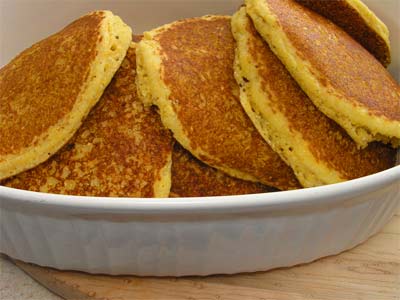 cornmeal pancakes Cornmeal Pancakes
