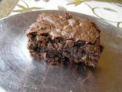 Orange Almond Brownie