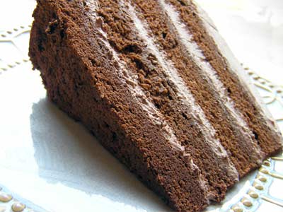 lighter than air chocolate2 “Lighter than Air” Chocolate Cake