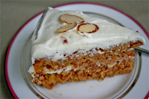 gluten free carrot cake